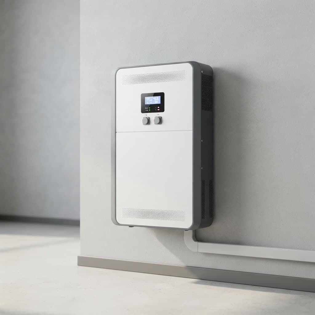 ENERGY MAN LiFePO4 48V 100Ah (5.12kWh) Wall-Mount Lithium Battery